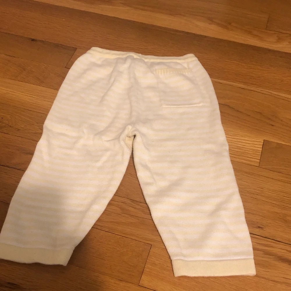 Soft Yellow Baby Knit Sweater Set by threads 12/18 months
